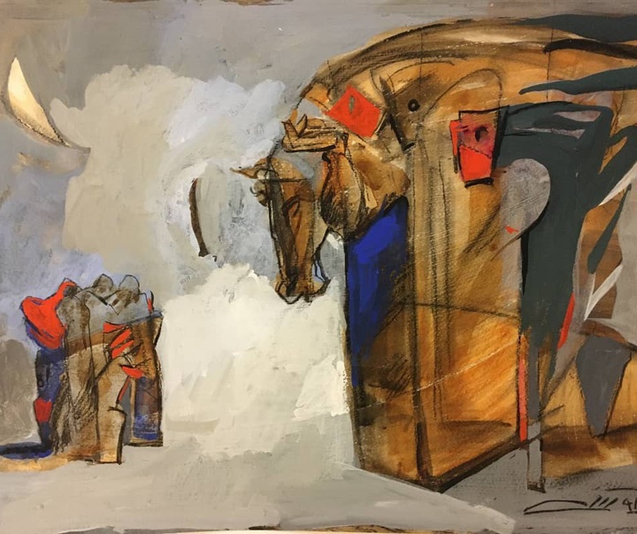 Gallery of Painting & Drawing by Ahmad Vakili-Iran