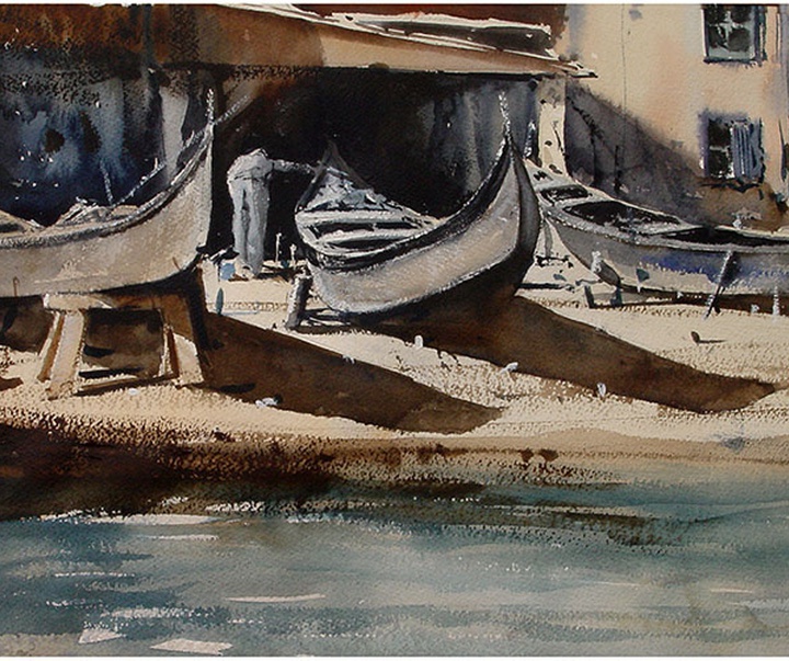 Gallery of Watercolor by Ricardo Azkargorta Celaya-Spain