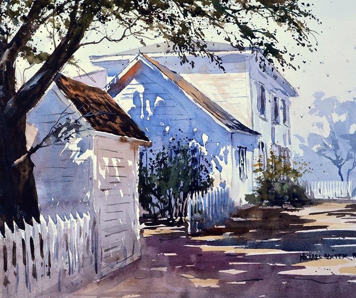 Gallery of Watercolor Painting by Michael Holter-USA