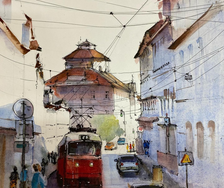 Gallery of Watercolor painting by Tere Lojero-Mexico
