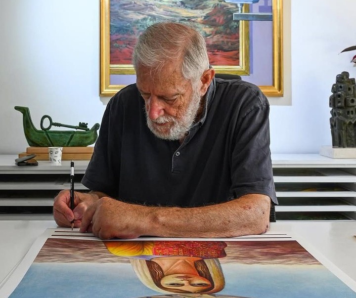 Gallery of Painting by Sliman Mansour - Palestine