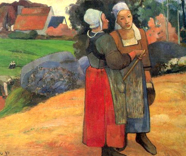 Gallery of painting by Paul Gauguin - France