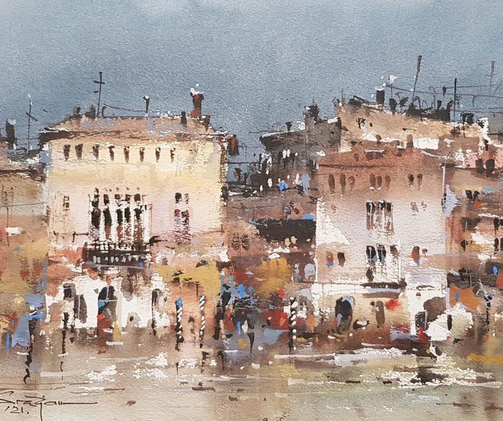 Gallery of Watercolor Painting "Corneliu Dragan"