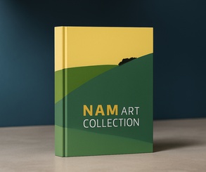 Catalog of Nam artworks in Russia exhibition 2025