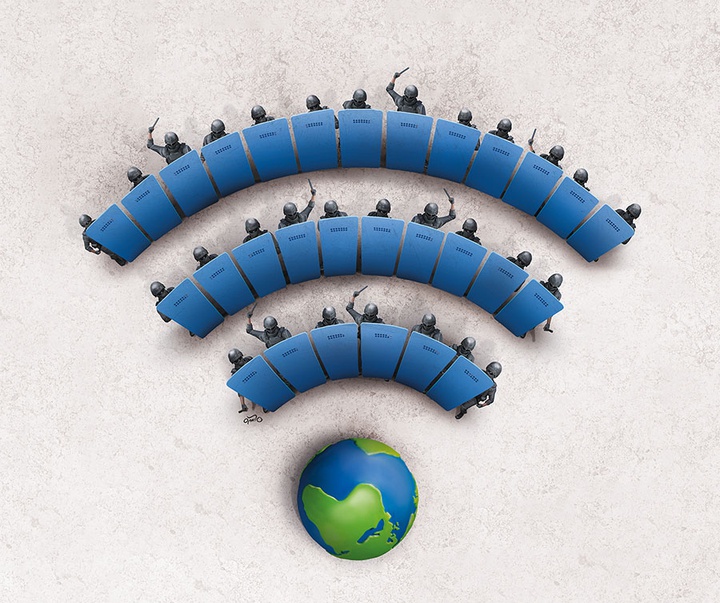 First Selection of the International Poster Contest “Terror Online”