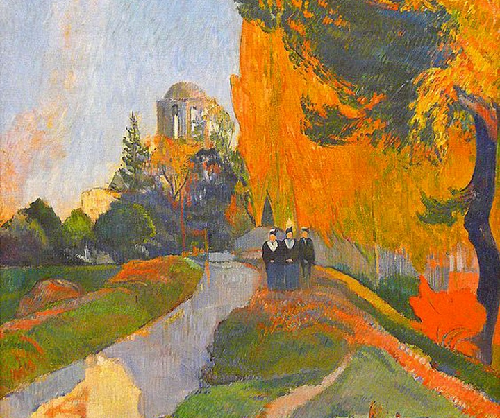 Gallery of painting by Paul Gauguin - France