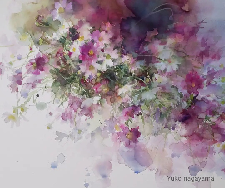 Gallery of Watercolor by Yuko Nagayama - Japan