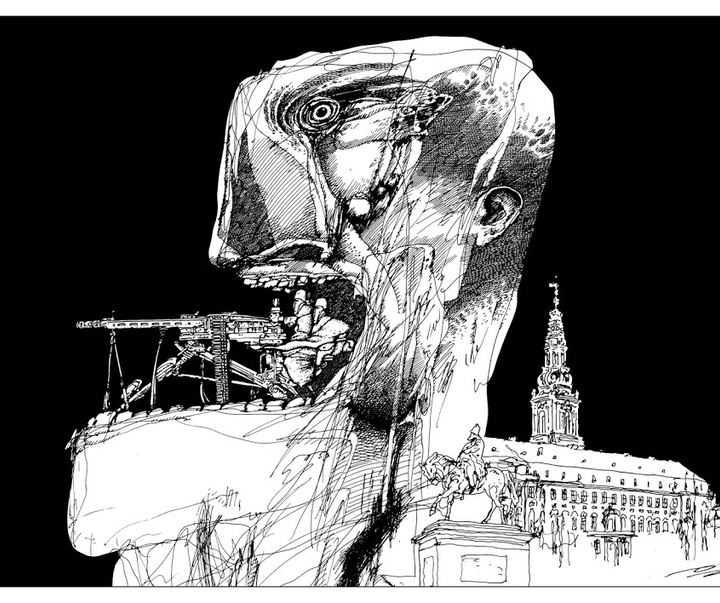 Gallery of Political Cartoon by Marquard Otzen - Denmark
