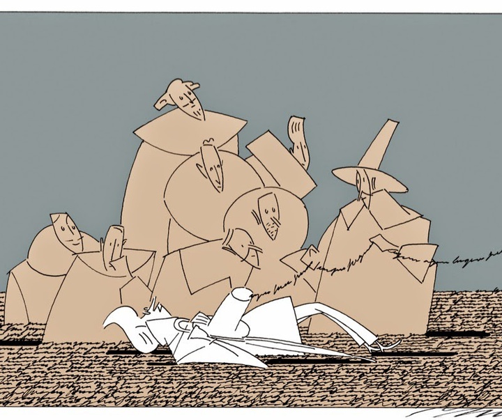Gallery of Political Cartoon by Marquard Otzen - Denmark