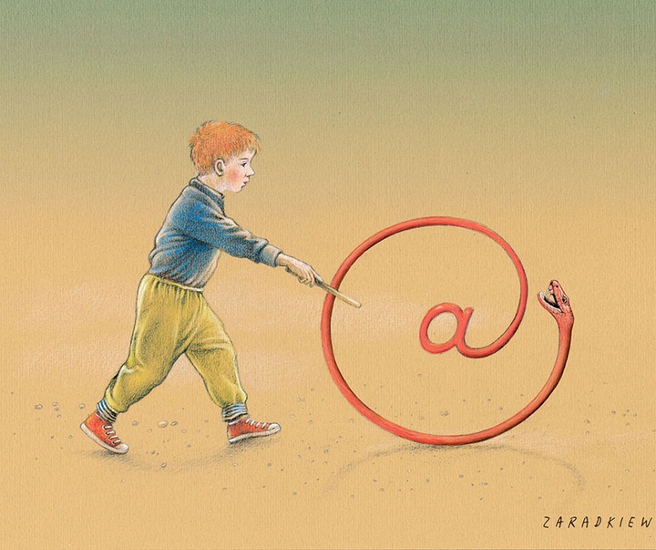 Gallery of Cartoon by Zygmunt Zaradkiewicz-Poland