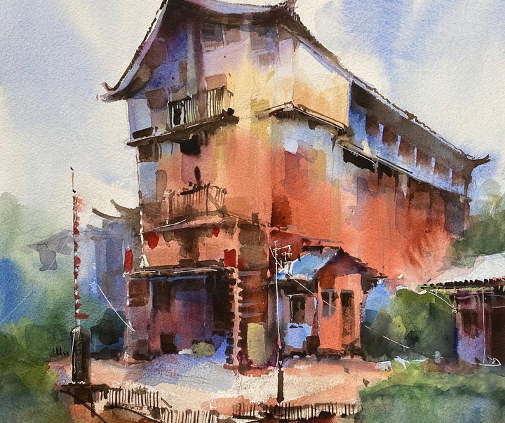 Gallery of Watercolor painting by Tere Lojero-Mexico