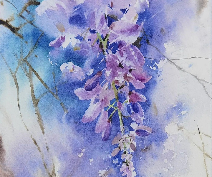 Gallery of Watercolor painting by Blanca Alvarez- Spain