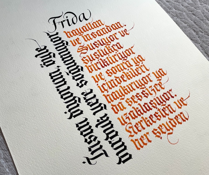 Gallery of Calligraphy by Hasan Hüseyin UYAN - Türkiye
