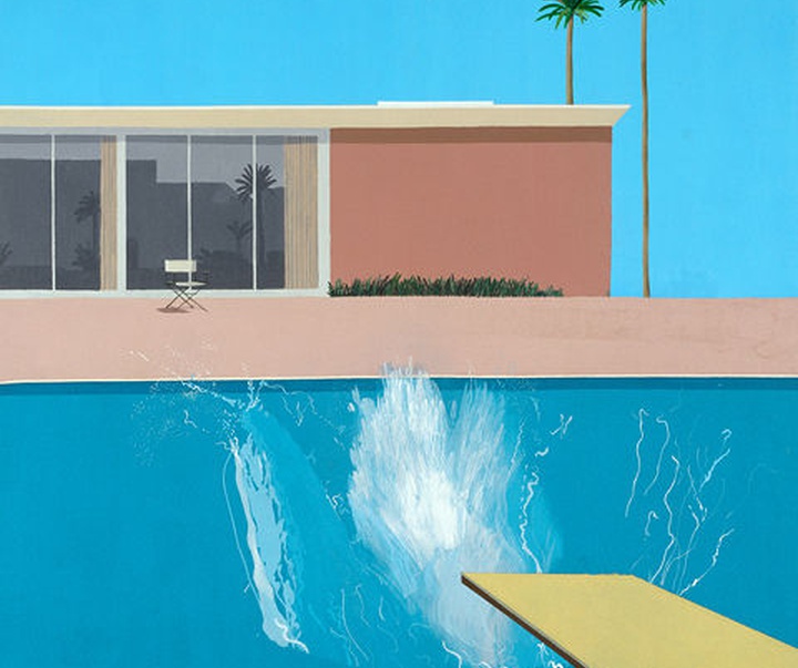Gallery of painting by David Hockney - England