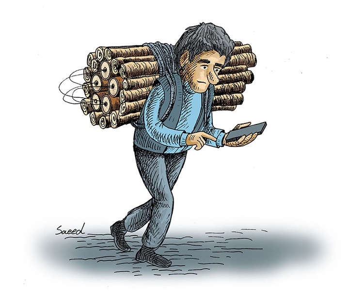 First Selection of the International Cartoon Contest “Terror Online”