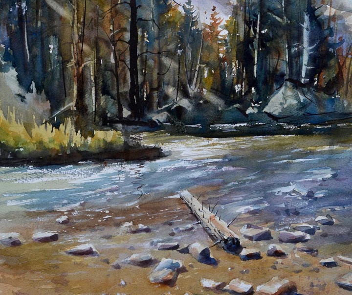 Gallery of Watercolor Painting by Michael Holter-USA
