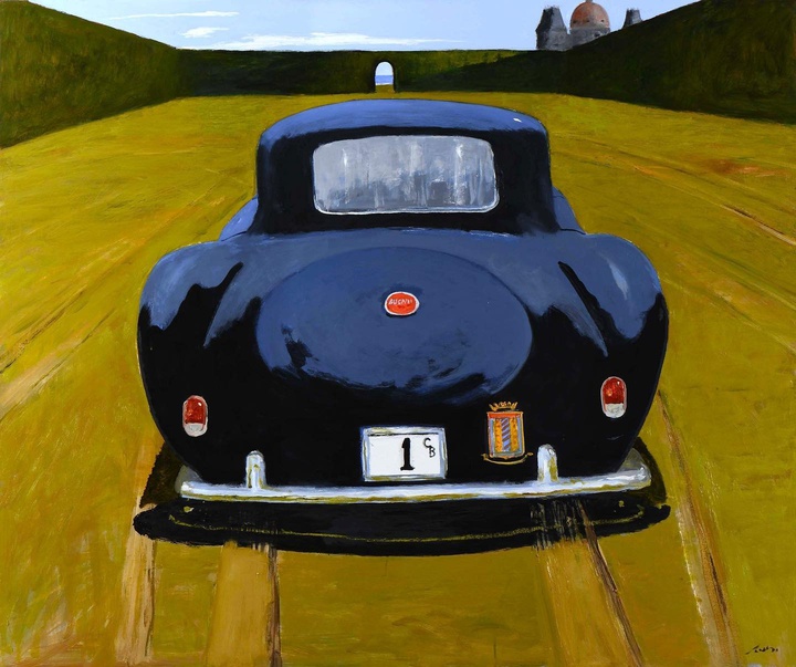 Gallery of Painting by Julio Larraz - USA