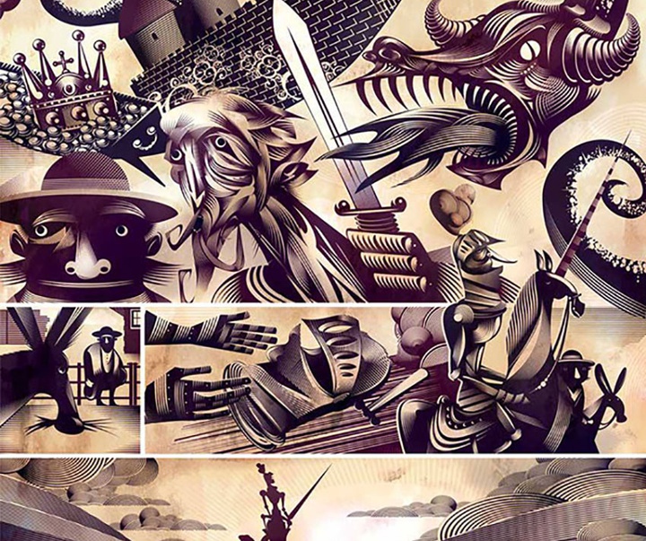 Gallery of illustration by Samuel Casal-Brazil
