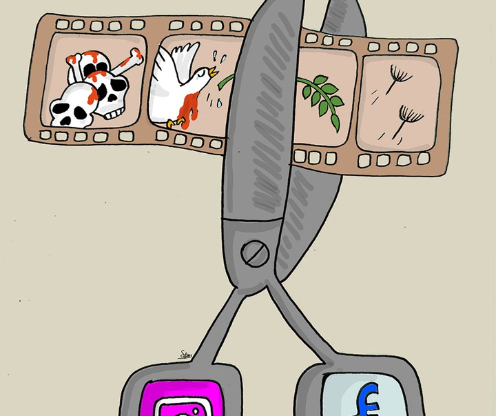 First Selection of the International Cartoon Contest “Terror Online”