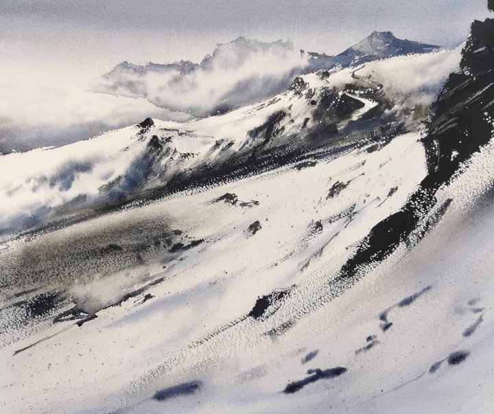Gallery of Watercolor Painting by Pablo Garcia Avila-Spain