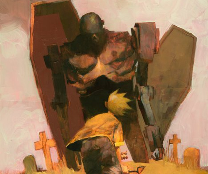 Gallery of illustration by Ashley Wood-Australia