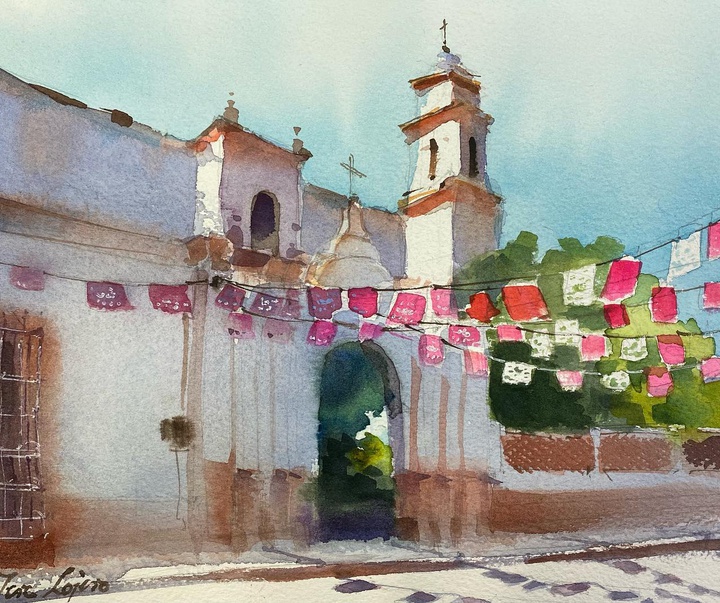 Gallery of Watercolor painting by Tere Lojero-Mexico
