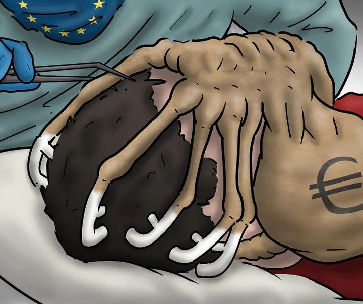 Gallery of political cartoon by Tjeerd Royaards from Nederland