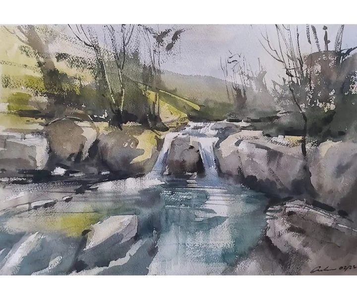 Gallery of Watercolor by Adrian Marmolejo Clarhed-Spain