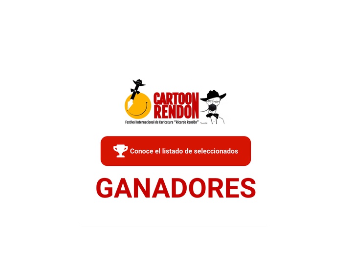 Winners of The 28th CartoonRendon international festival -Colombia 2021