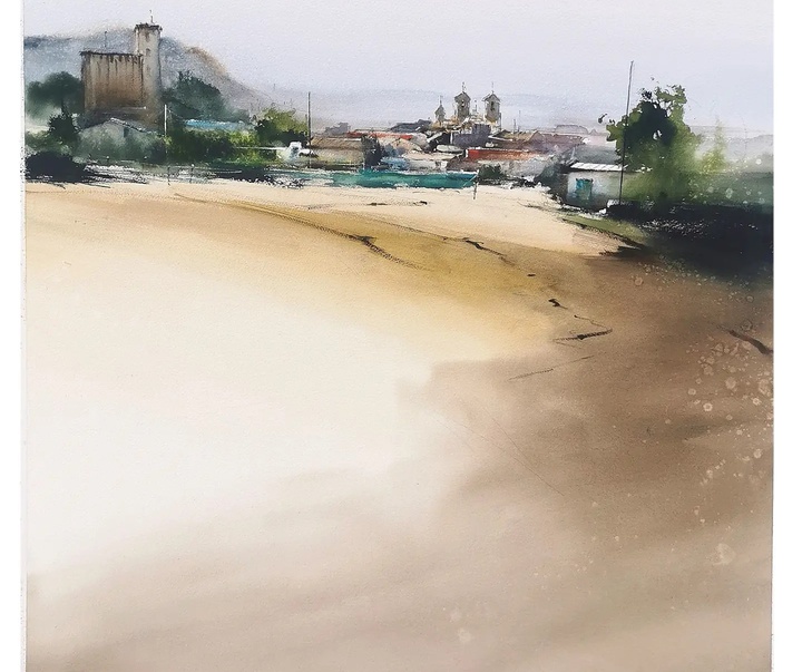 Gallery of Watercolor Painting by Pablo Garcia Avila-Spain
