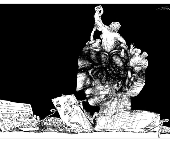 Gallery of Political Cartoon by Marquard Otzen - Denmark