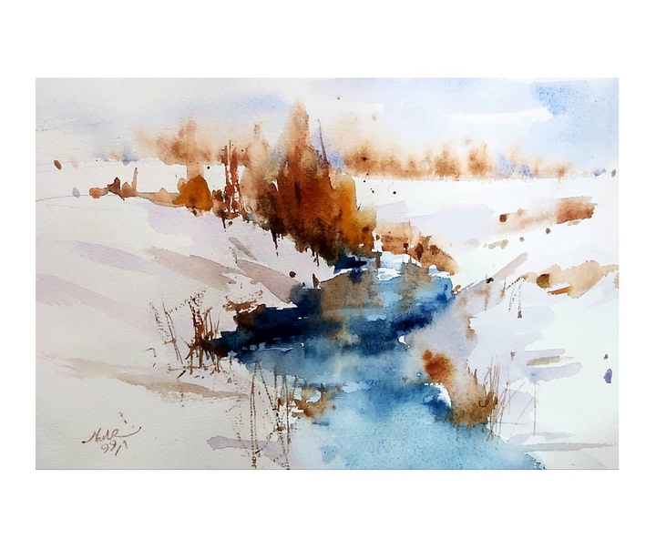 Gallery of Watercolor painting by Neda Ranjbar- Iran