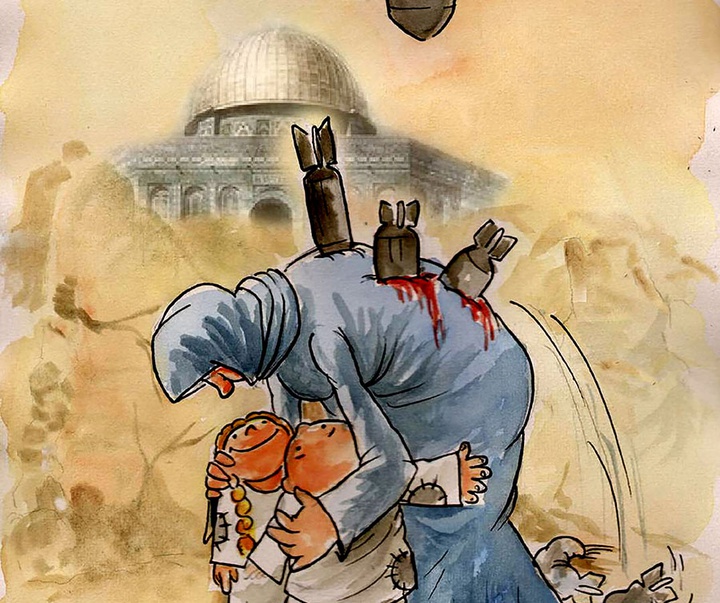 First Selection of the International Cartoon Contest “Terror Online”