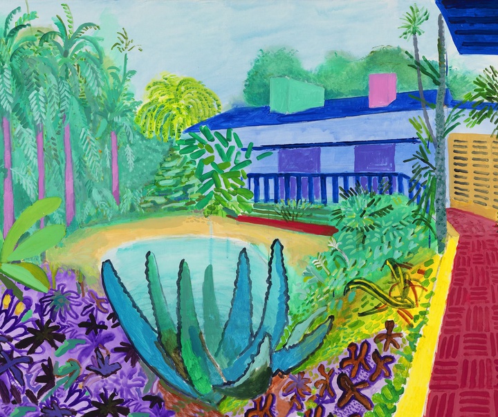 Gallery of painting by David Hockney - England