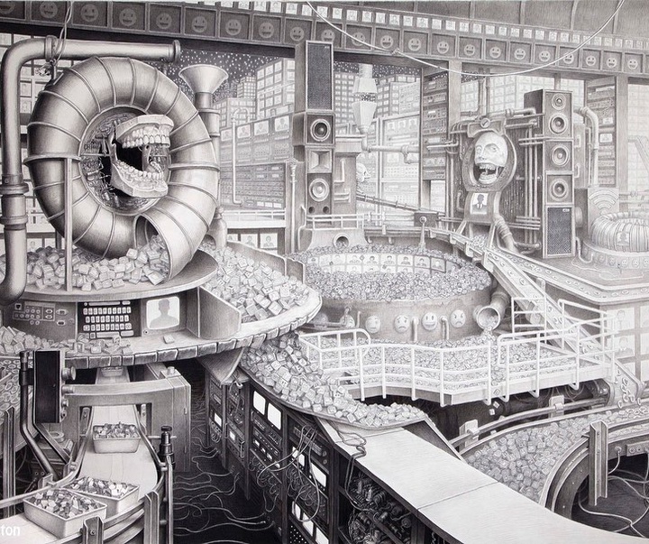 Gallery of Drawing by Laurie Lipton-USA