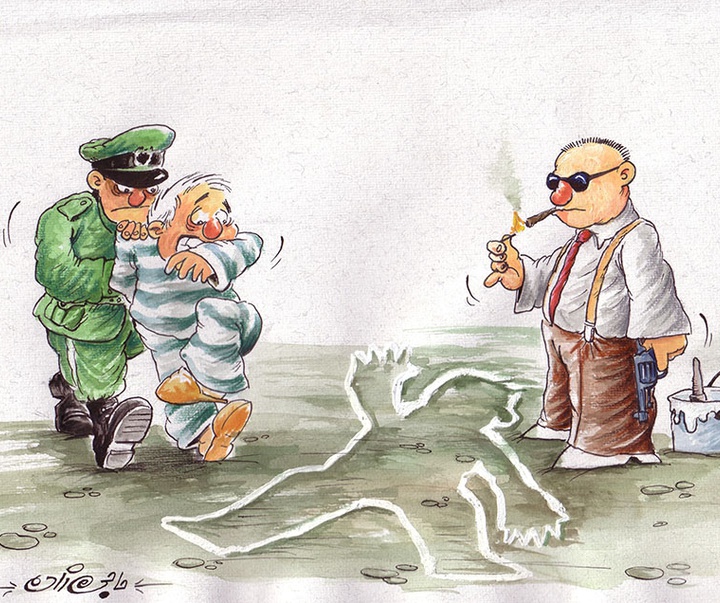 First Selection of the International Cartoon Contest “Terror Online”