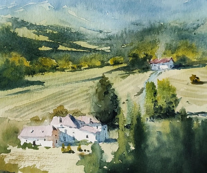 Gallery of Watercolor painting by Diego Eguinlian- Argentina