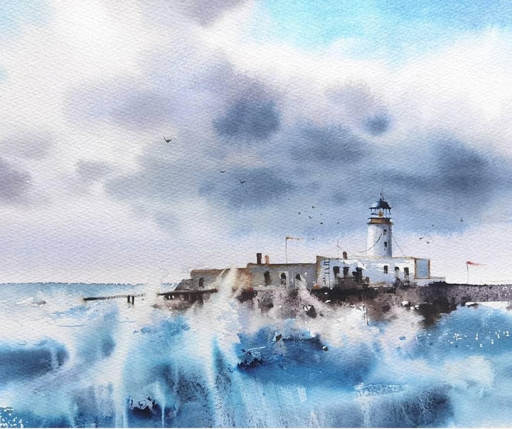 Gallery of Watercolor painting by Blanca Alvarez- Spain