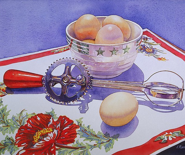 Gallery of Watercolor painting by Irena Roman-USA