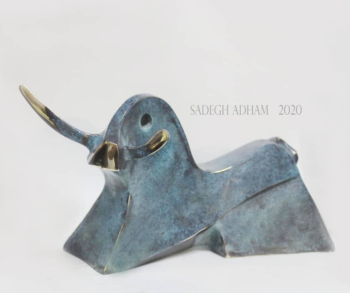 Gallery of sculpture by Sadegh Adham from Iran