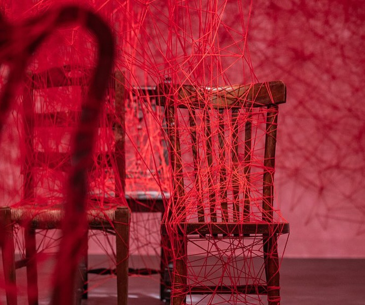 Gallery of Modern Art by Chiharu Shiota - Japan