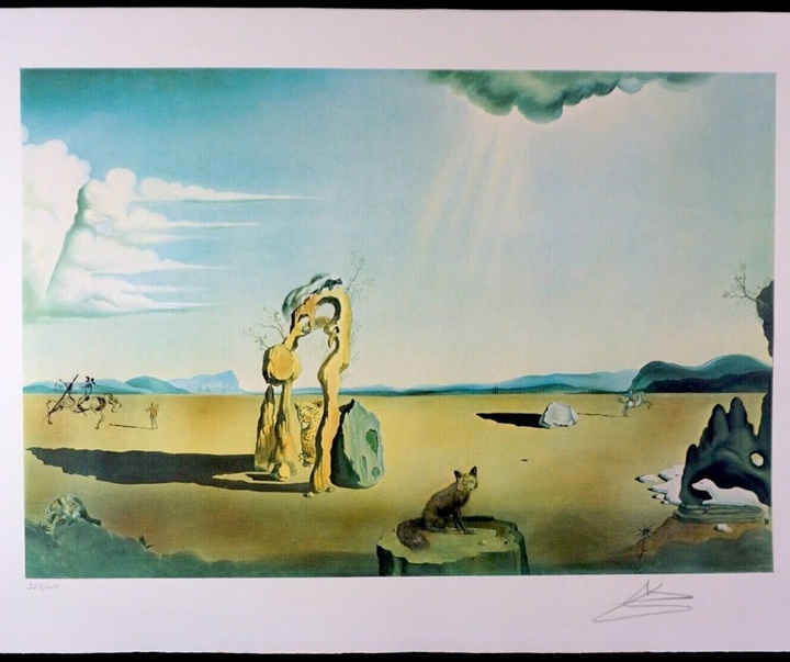 Gallery of Salvador Dali lithographs and metal engravings-Spain