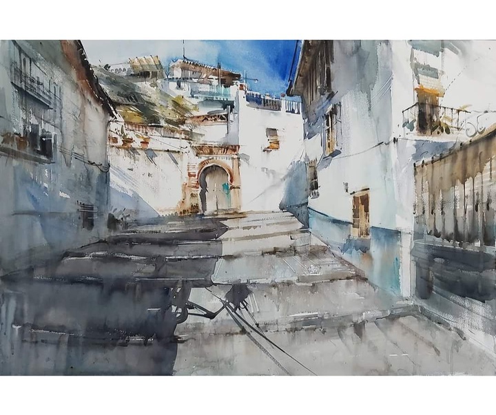 Gallery of Watercolor by Adrian Marmolejo Clarhed-Spain