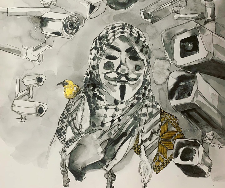 Gallery of illustration by Suhad Khatib-Palestine