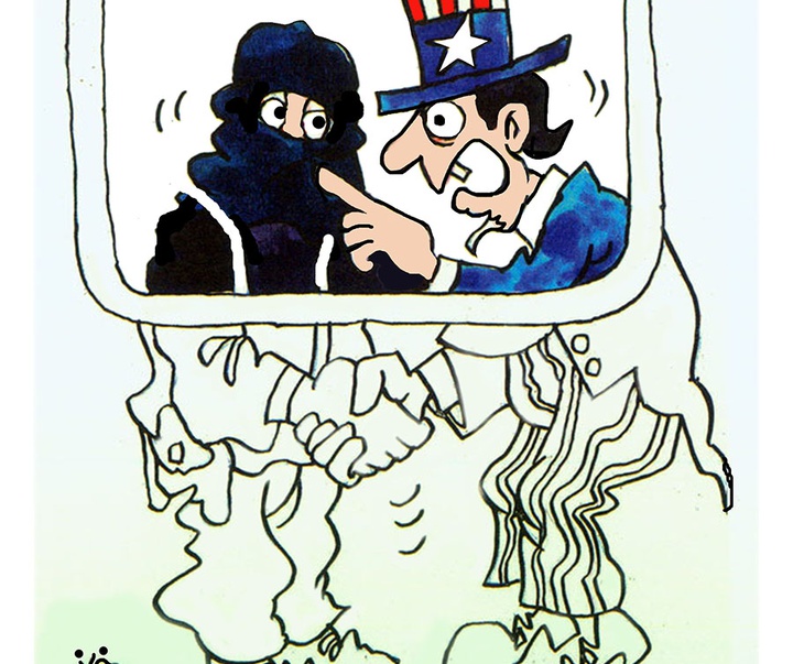 First Selection of the International Cartoon Contest “Terror Online”