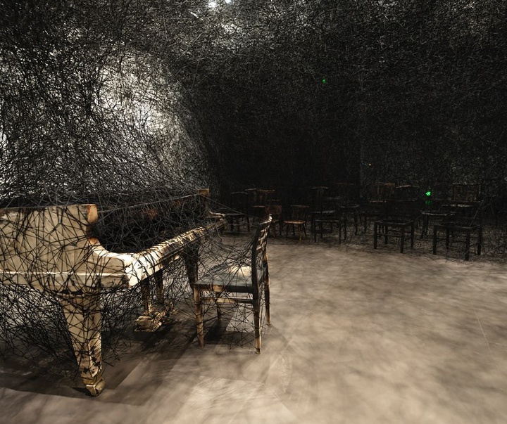 Gallery of Modern Art by Chiharu Shiota - Japan