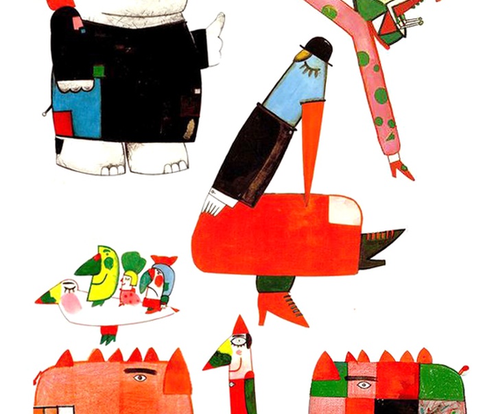 Gallery of Illustration by Kveta Pacovska - Czech