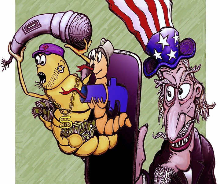 First Selection of the International Cartoon Contest “Terror Online”