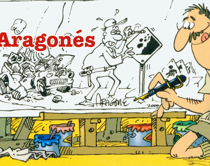 Gallery of cartoon by Sergio Aragonez-Argentina