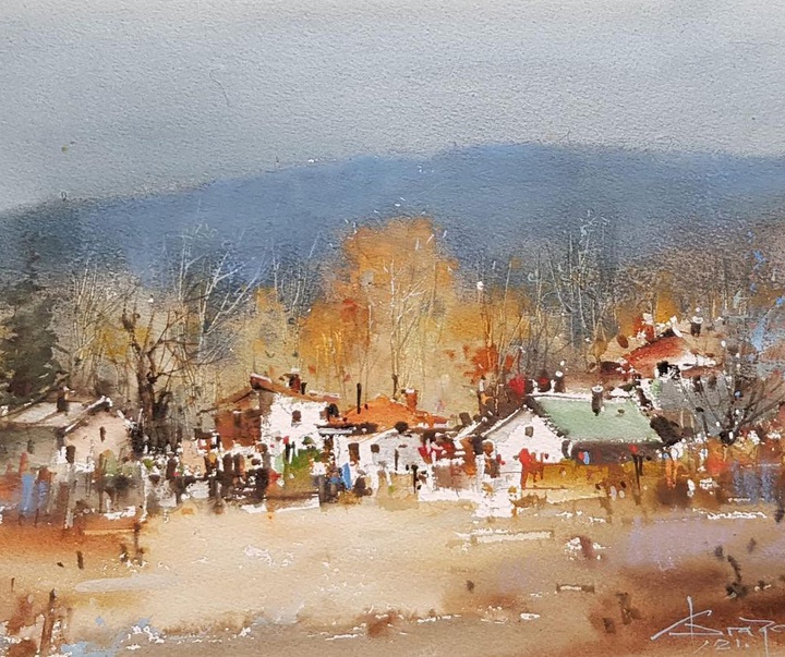 Gallery of Watercolor Painting "Corneliu Dragan"